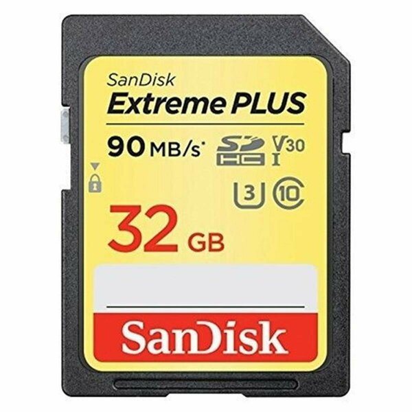 Wdt Retail Flash USB 32GB Extreme Plus SDHC Uhs-I 90-60Mb-S Adapter SDSDXWF-032G-ANCIN